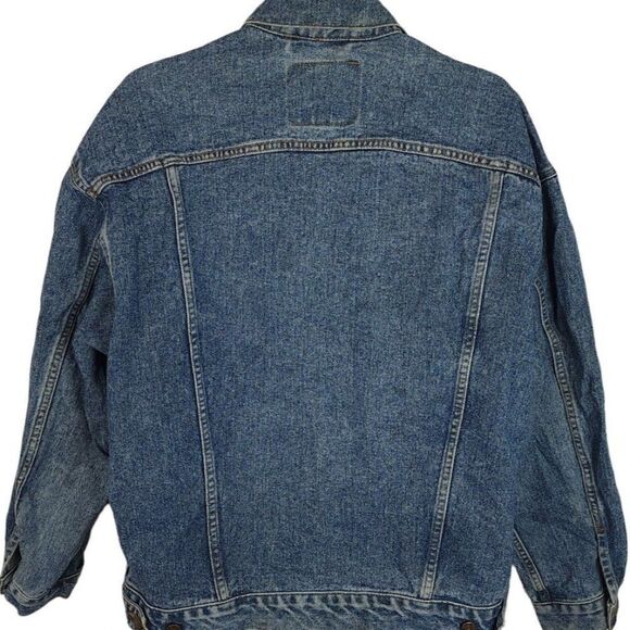 Levis Denim Trucker Jacket Vintage 90s 70507-4890 Mens Size Large - Picture 3 of 6